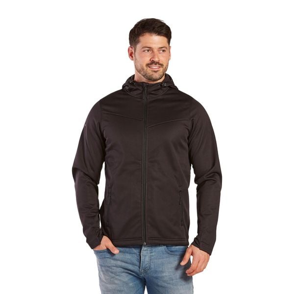 Kurtka Erima Softshell Performance. Czarne kurtki męskie Erima, m, bez wzorów, z materiału, sportowe, bez kaptura. W wyprzedaży za 207.50 zł.