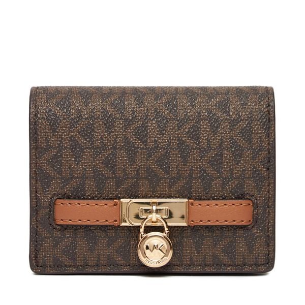 Portfel MICHAEL Michael Kors. Brązowe portfele damskie MICHAEL Michael Kors, bez wzorów. Za 429.99 zł.