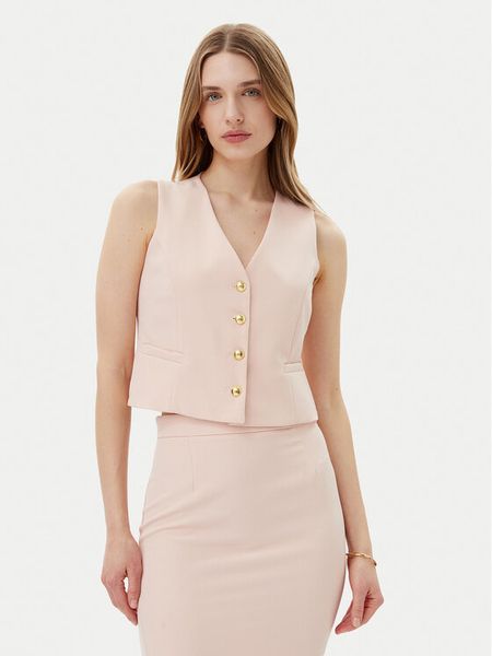 Maryley Kamizelka 25EB128/43PY Różowy Regular Fit. Czerwone kamizelki damskie Maryley, l, z syntetyku. Za 179.99 zł.