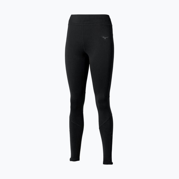 Legginsy do biegania damskie Mizuno Active Warmalite Long. Czarne legginsy damskie Mizuno, bez wzorów. Za 159.99 zł.