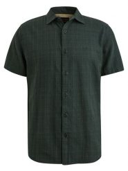 PME Legend Koszula - Regular fit - w kolorze ciemnozielonym rozmiar: M. Zielone koszule męskie PME Legend, m, bez wzorów, z bawełny, bez kołnierzyka, bez ramiączek. Za 144.58 zł.