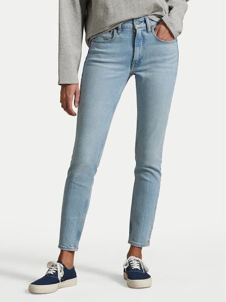 Polo Ralph Lauren Jeansy 211969388001 Niebieski Slim Fit. Niebieskie jeansy damskie Polo Ralph Lauren. Za 989.99 zł.