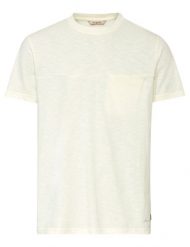 Koszulka funkcyjna M Nevis T-Shirt IV. Białe t-shirty męskie Vaude, l, bez wzorów, z dżerseju, bez kołnierzyka. Za 189.00 zł.