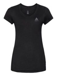 Odlo Koszulka sportowa "Merino130" w kolorze czarnym rozmiar: S. Czarne bluzki sportowe damskie Odlo, s, bez wzorów, z lyocellu, bez ramiączek. Za 157.45 zł.