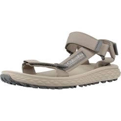 Sandały COLUMBIA KONOS GLOBETROT WMNS Beżowy. Brązowe sandały damskie Columbia, bez wzorów, z materiału, bez obcasa. Za 209.99 zł.