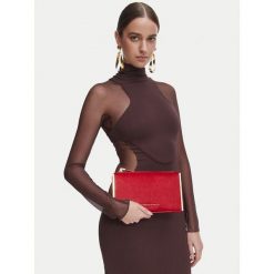 Torebka Elisabetta Franchi. Czerwone torebki klasyczne damskie Elisabetta Franchi, bez wzorów, bez dodatków. Za 1,459.00 zł.