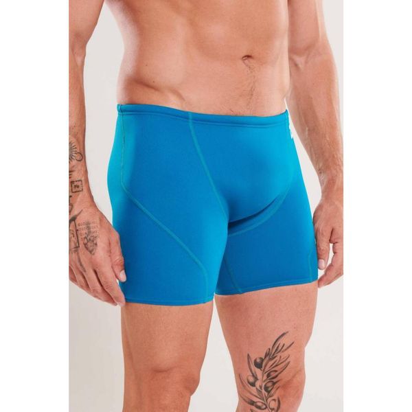 Bokserki do pływania Zerod Green Mint. Zielone kąpielówki męskie ZEROD, m, bez wzorów, do pływania. Za 205.00 zł.