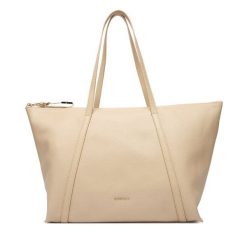 Torebka Coccinelle. Brązowe torebki klasyczne damskie Coccinelle, bez wzorów, bez dodatków. Za 1,269.00 zł.