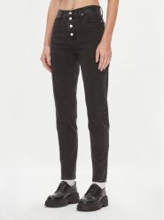 Calvin Klein Jeans Jeansy J20J222150 Czarny Mom Fit. Czarne jeansy damskie Calvin Klein Jeans. Za 249.99 zł.