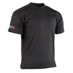 Koszulka Danrho Rash guard. Czarne t-shirty damskie DANRHO, l, bez wzorów, z materiału, bez kołnierzyka. Za 186.00 zł.