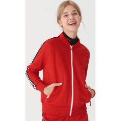 Bluza z lampasami - Czerwony. Czerwone bluzy bez kaptura damskie House, l. Za 99.99 zł.