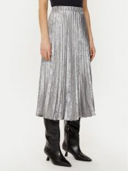 Gap Spódnica plisowana 587128-00 Srebrny Regular Fit. Szare spódniczki damskie GAP, xxs, bez wzorów, z syntetyku, plisowane. Za 259.99 zł.