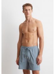 Marc O´Polo Bodywear Szorty piżamowe w kolorze niebieskim rozmiar: M. Niebieskie piżamy męskie m, bez wzorów, z bawełny, bez ramiączek. Za 145.26 zł.