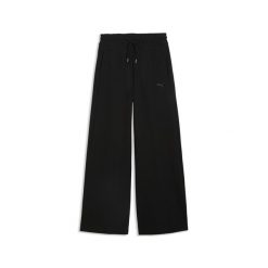 Damskie spodnie PUMA Class Relaxed Wide Leg PUMA. Czarne spodnie materiałowe damskie Puma, bez wzorów, z bawełny, sportowe. Za 249.00 zł.