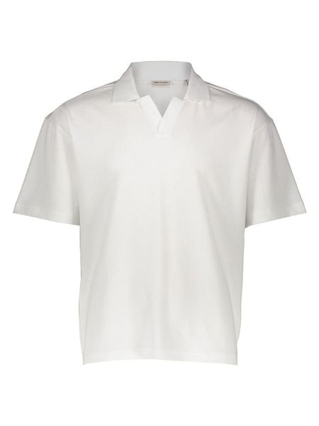 ONLY & SONS Koszulka polo "Onscaspian" w kolorze białym rozmiar: L. Białe koszulki polo męskie Only & Sons, l, bez wzorów, bez ramiączek. Za 109.95 zł.