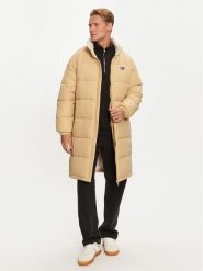 Tommy Jeans Płaszcz zimowy DM0DM20604 Beżowy Regular Fit. Brązowe kurtki męskie Tommy Jeans, na zimę, m, bez wzorów, z jeansu. Za 1,199.00 zł.