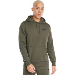 Bluza z kapturem Puma Power, Mężczyźni. Zielone bluzy z kapturem męskie Puma, m, z bawełny. Za 290.00 zł.