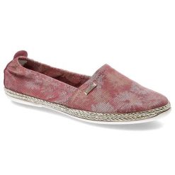 Różowe Espadryle Lemar Damskie Wygodne Lekkie Buty. Czerwone espadryle damskie Lemar, bez wzorów, ze skóry, bez obcasa. Za 149.00 zł.