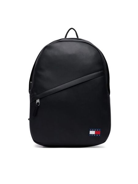 Tommy Jeans Plecak Tjm Daily Pu Backpack AM0AM14620 Czarny. Czarne plecaki męskie Tommy Jeans, bez wzorów, z jeansu. Za 449.99 zł.