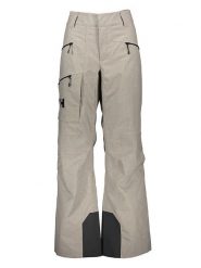 Helly Hansen Spodnie narciarskie "Powderqueen" w kolorze beżowym rozmiar: XL. Brązowe spodnie dresowe damskie Helly Hansen, s, bez wzorów, z materiału. Za 386.53 zł.