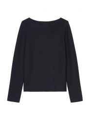 Marc O´Polo Sweter w kolorze czarnym rozmiar: M. Czarne swetry klasyczne damskie m, z bawełny, bez kołnierzyka. Za 298.67 zł.