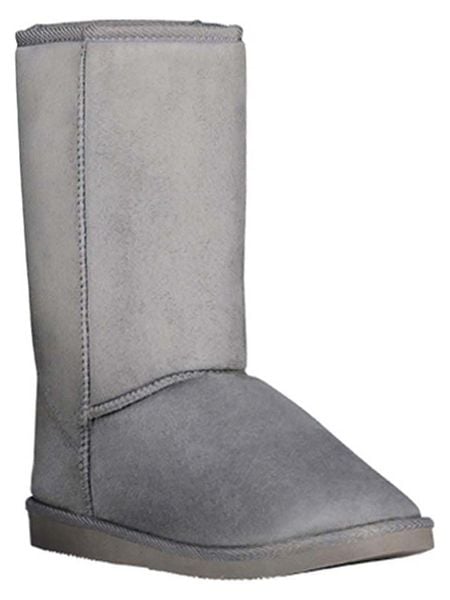 Geographical Norway Kozaki zimowe "Opilate" w kolorze szarym rozmiar: 41. Szare kozaki damskie Geographical Norway, z futra, bez obcasa. Za 100.99 zł.