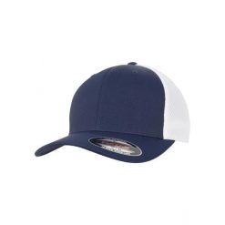 Czapka Flexfit ultrafibre & airmeh 2-tone. Białe czapki męskie FLEXFIT, bez wzorów. Za 85.25 zł.