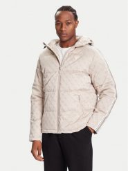 Guess Kurtka przejściowa Z5BL02 WFIQ2 Beżowy Regular Fit. Brązowe kurtki męskie Guess, m, z aplikacjami, z syntetyku, bez kaptura. Za 769.99 zł.