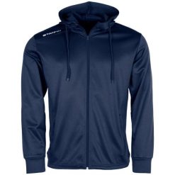 Bluza dresowa z kapturem zapinana na zamek Stanno Field. Niebieskie bluzy sportowe damskie STANNO, xl, bez wzorów, z dresówki, bez ramiączek, z kapturem. Za 171.50 zł.