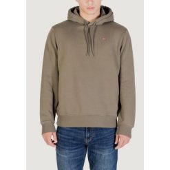 Bluza Mężczyzna NAPAPIJRI BALIS HOOD. Zielone bluzy bez kaptura męskie Napapijri, m, z bawełny. W wyprzedaży za 272.30 zł.