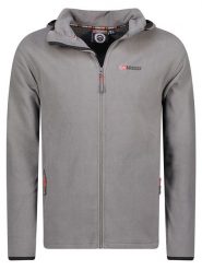 Geographical Norway Kurtka polarowa "Unicia" w kolorze szarym rozmiar: L. Szare kurtki męskie Geographical Norway, l, bez wzorów, z materiału, bez kaptura. Za 104.89 zł.