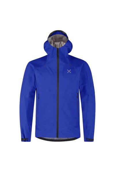 Kurtka trekkingowa męska Magica GTX Pro. Niebieskie kurtki męskie MONTURA, na jesień, m, bez wzorów, z materiału, z kapturem. Za 1,686.63 zł.