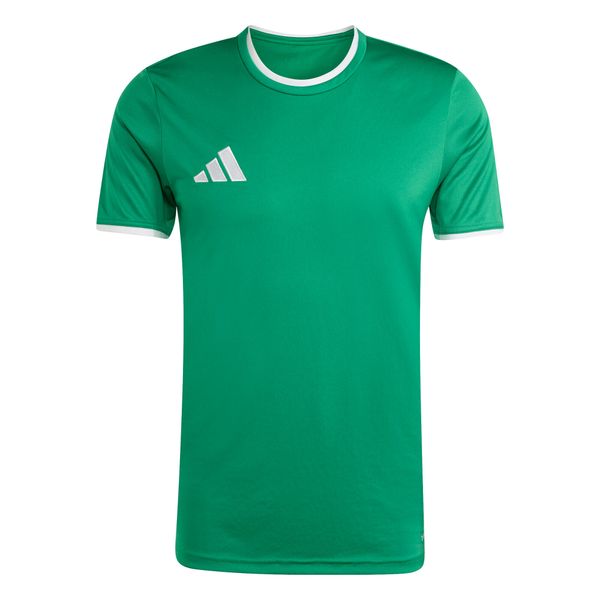 Koszulka męska adidas Entrada Jersey. Białe t-shirty sportowe męskie Adidas, m, z jersey, bez ramiączek, do piłki nożnej, climacool (adidas). Za 60.99 zł.