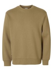 SELECTED HOMME Bluza w kolorze khaki rozmiar: M. Brązowe bluzy bez kaptura męskie Selected Homme, m. Za 87.81 zł.