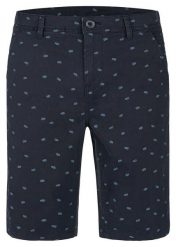 Męskie spodenki Loap Vahdel Blue 2XL. Niebieskie szorty męskie ÀLG, na jesień, bez wzorów, z bawełny, klasyczne. Za 162.99 zł.