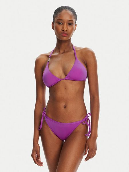 EA7 Emporio Armani Bikini 7W000289 AF12211 ZA001 Fioletowy. Fioletowe bikini damskie EA7 Emporio Armani, bez wzorów. Za 419.99 zł.