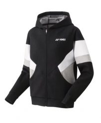 Bluza tenisowa damska Yonex Sweat Full Zip Hoodie. Białe bluzy z kapturem damskie YONEX, l, z bawełny. Za 379.00 zł.