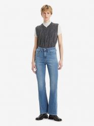 Levi's Dżinsy - Flare fit - w kolorze niebieskim rozmiar: W30/L32. Niebieskie jeansy damskie Levi's, z podwyższonym stanem. Za 247.11 zł.