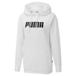 Bluza dresowa damska Puma ESS OVERSIZED. Białe bluzy bez kaptura damskie Puma, xs, z dresówki. Za 195.99 zł.