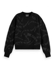 Scotch & Soda Sweter w kolorze czarnym rozmiar: XS. Czarne swetry klasyczne damskie Scotch & Soda, xs, bez kołnierzyka. Za 198.10 zł.