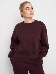 Bluza ze ściągaczami - czerwony. Czerwone bluzy bez kaptura damskie Sinsay, l. Za 39.99 zł.