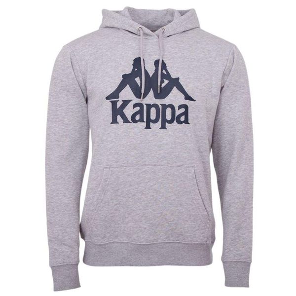 Bluza sportowa męska Kappa Taino. Szare bluzy bez kaptura męskie Kappa, m, z bawełny. Za 95.00 zł.