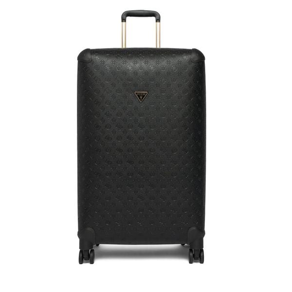 Walizka duża Guess. Czarne walizki Guess, z aplikacjami, duże. Za 754.99 zł.