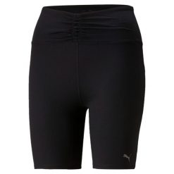 Spodenki fitness damskie PUMA Studio Foundation. Czarne szorty damskie Puma, bez wzorów, z elastanu, sportowe. Za 62.99 zł.