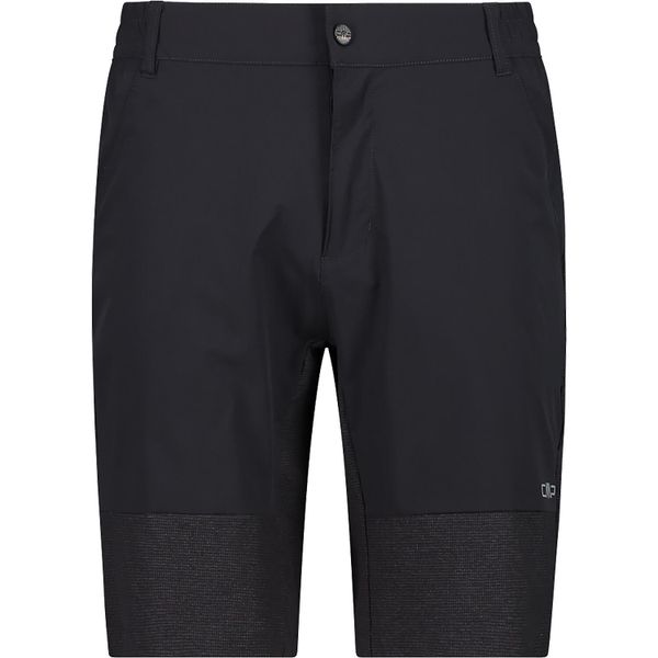 Szorty bermudzkie CMP. Czarne szorty męskie CMP, na zimę, bez wzorów, z materiału, sportowe. Za 269.49 zł.