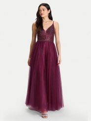 Hey Kyla Sukienka wieczorowa 5AJ127HK Bordowy Regular Fit. Czerwone sukienki damskie Hey Kyla, bez wzorów, z syntetyku, wizytowe, bez kołnierzyka, bez ramiączek. Za 1,019.00 zł.