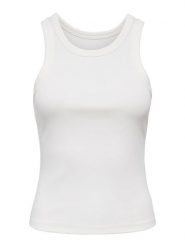 ONLY Top w kolorze białym rozmiar: S. Białe topy damskie Only, s, bez wzorów, bez kołnierzyka. Za 43.99 zł.