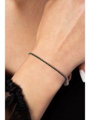 Lodie Silver Bransoletka z cyrkoniami rozmiar: onesize. Szare bransoletki damskie Lodie Silver, metalowe. Za 35.45 zł.