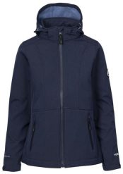 Dlx Christine- Damska kurtka Dlx Softshell Granatowa Marl. Niebieskie kurtki damskie DLX, s, z aplikacjami, z materiału, bez kaptura. Za 358.65 zł.