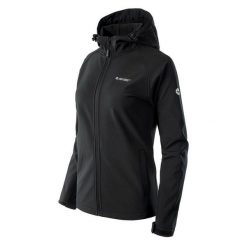 Damska kurtka softshell Hi-Tec Lady Neti. Czarne kurtki damskie Hi-tec, xl, bez wzorów, z softshellu, bez kaptura. W wyprzedaży za 207.65 zł.